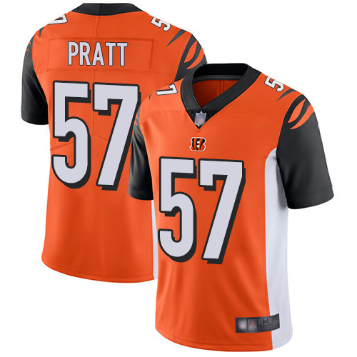 Cincinnati Bengals Limited Orange Men Germaine Pratt Alternate Jersey NFL Footballl #57 Vapor Untouchable